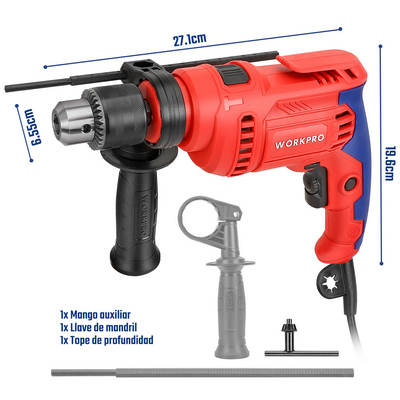 Taladro Percutor 710w 220v WP. [xUnidad]