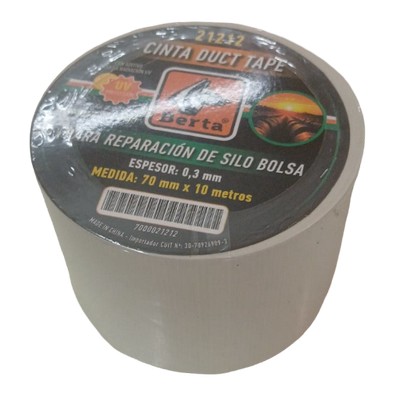 Cinta Duct p/ Silo Bolsa 70mm x10m. [xUnidad]