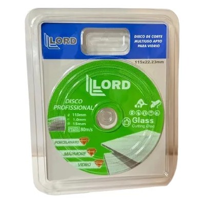 Disco Diamantado p/ Vidrio 115mm. [xUnidad]