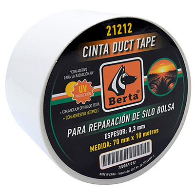 Cinta Duct p/ Silo Bolsa 70mm x10m. [xUnidad]