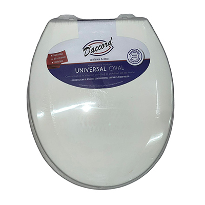 Asiento Universal Oval Blanco [xUnidad]
