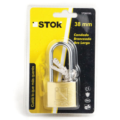Candado Aro Alto 38mm HoBr. STOK [xUnidad]