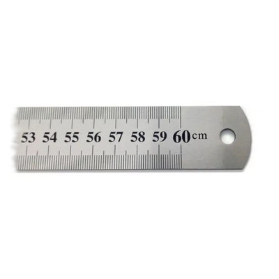 Regla Acero Inoxidable  60cm. [xUnidad]