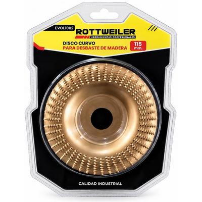 Disco escofina CURVO 115mm p/ madera [xUnidad]